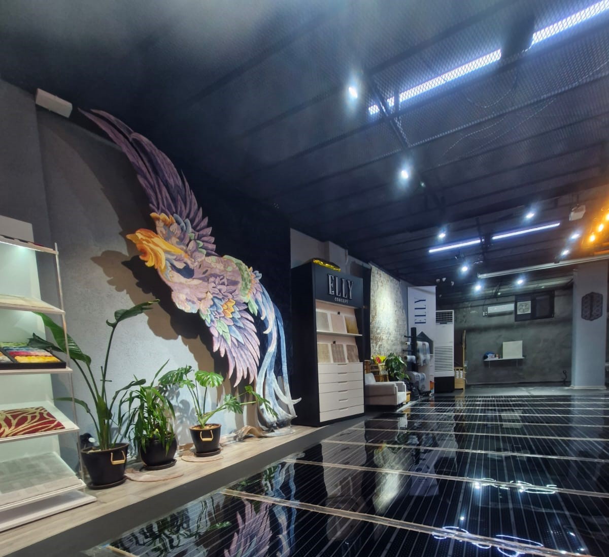 Parke altı ısıtma Mağaza ofis ısıtma