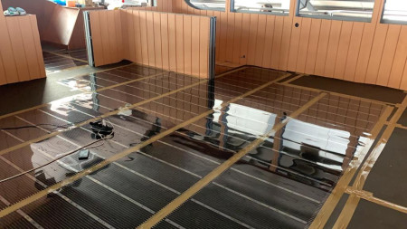 Gemi yerden ısıtma- Parke altı ısıtma (Trabzon) 