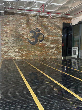 Parke altı ısıtma - Yoga salonu yerden ısıtma (İstanbul)