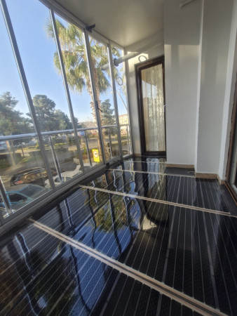 Kapalı balkon ısıtma (Ayışığı evleri,İstanbul)