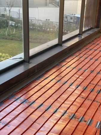 Kış bahçesi ısıtma,Heatus ısıtma kablosu (5.Levent Korupark,İstanbul) 