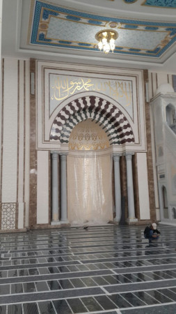 Cami ısıtma sistemi (Türkmenistan,Daşoğuz) Camii yerden ısıtma