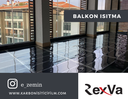 Balkon ısıtma sistemi-parke altı ısıtma